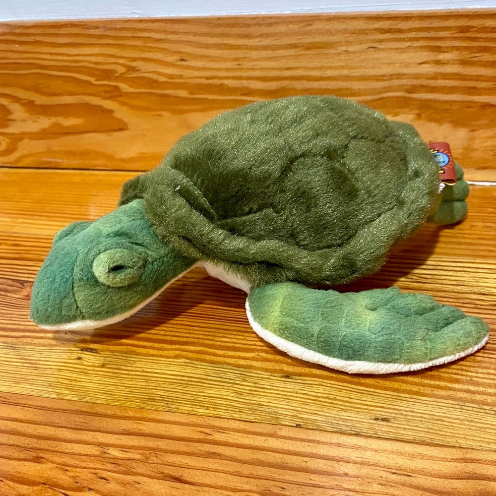 Adventure Planet Sea turtle plush green children toys Easter basket